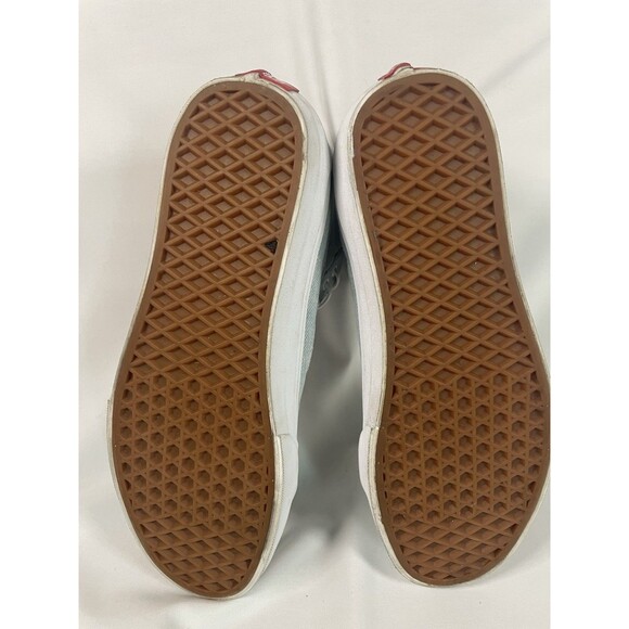 Vans Sk8-Hi Light Blue Denim Canvas High Top Sneakers Men’s Size 8.5 - Picture 8 of 8